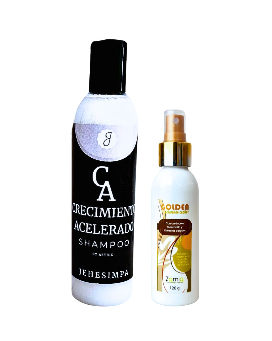 1 champu crecimiento 1 aclarante capilar